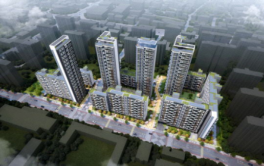 서울 노원구 상계주공5단지 재건축 조감도. <서울시 제공>